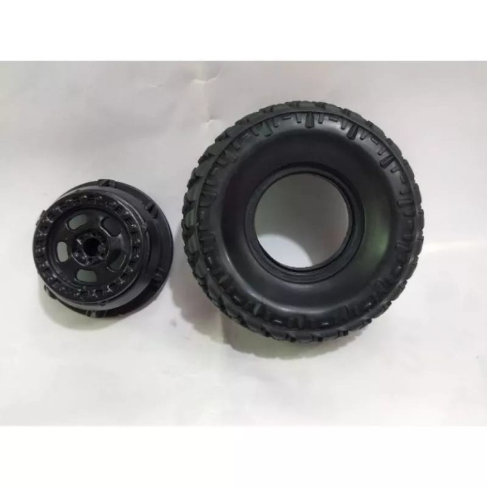 TERBAIK Ban Karet Mobil Remote Control RC Rock Crawler 1:20 Spare Part RC