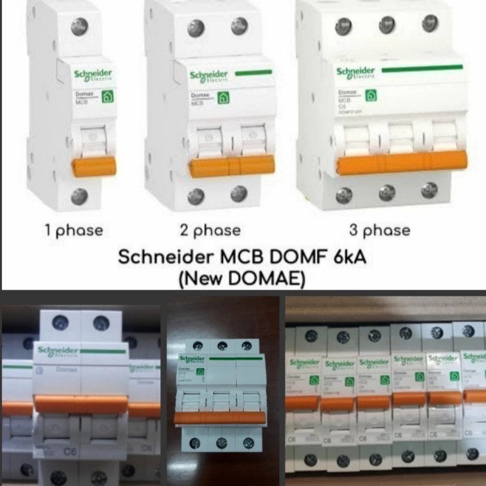 Berkualitas Mcb 3Phase 20A 6Ka/ 3X20A