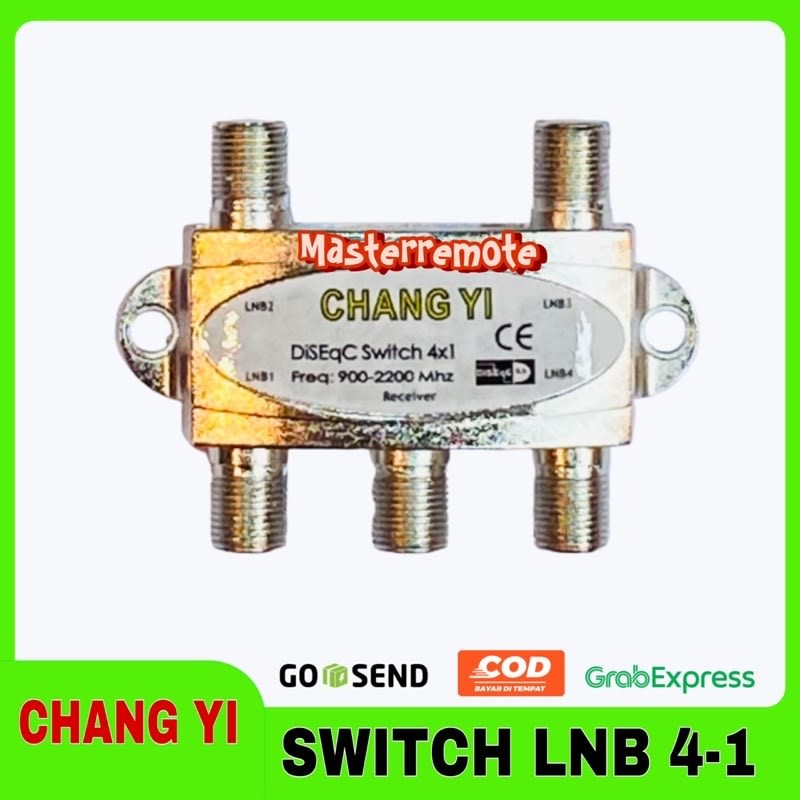 SWITCH LNB RECEIVER PARABOLA 4 KELUAR 1