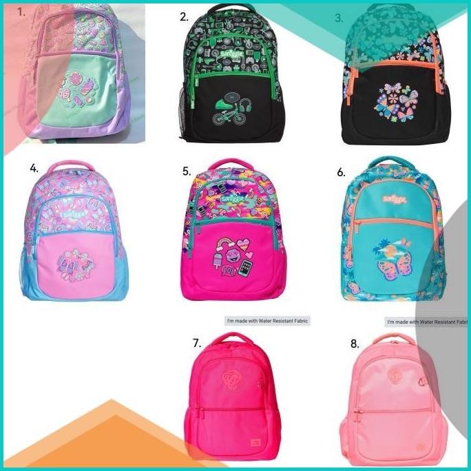 Smiggle Unicorn Backpack Limited Edition / Tas Backpack Anak Purple 11