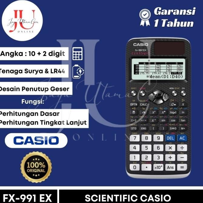 

BEBAS ONGKIR - Kalkulator Casio FX 991 EX