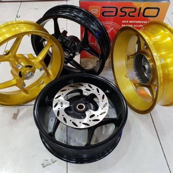 Velg axio aerox double disc velg racing aerox155 nvx AXIO tapak lebar REZ