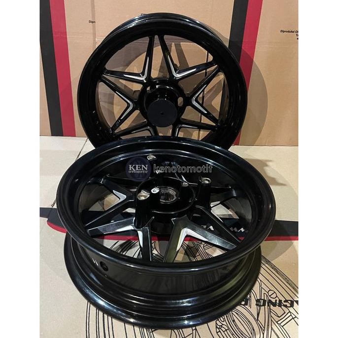 VRossi Velg Palang 6 Bintang Copy KingSpeed Venom Orbit | Yamaha NMax & Yamaha Aerox | REZ