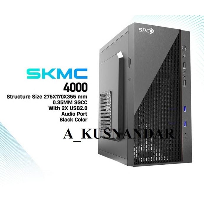 Komputer CASE PC CPU CASING PC CPU STANDAR SPC SKMC 2001 SMKC 2002 + PSU 450W