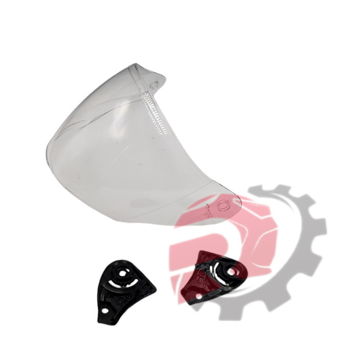 KACA HELM GIX AZZURI VISOR HELM GIX CENTRO AZZURI RACHET