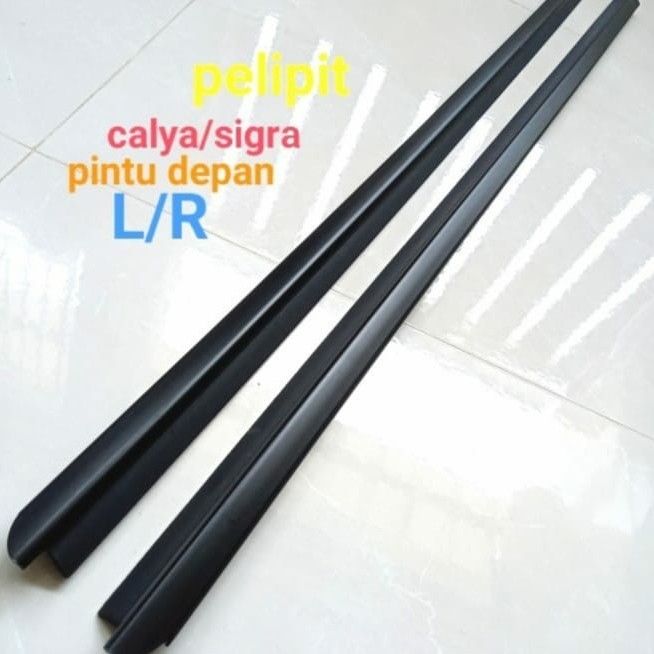 PELIPIT KACA CALYA,SIGRA ASLI,KARET LIST PINTU SIGRA CALYA ORI SATU PC