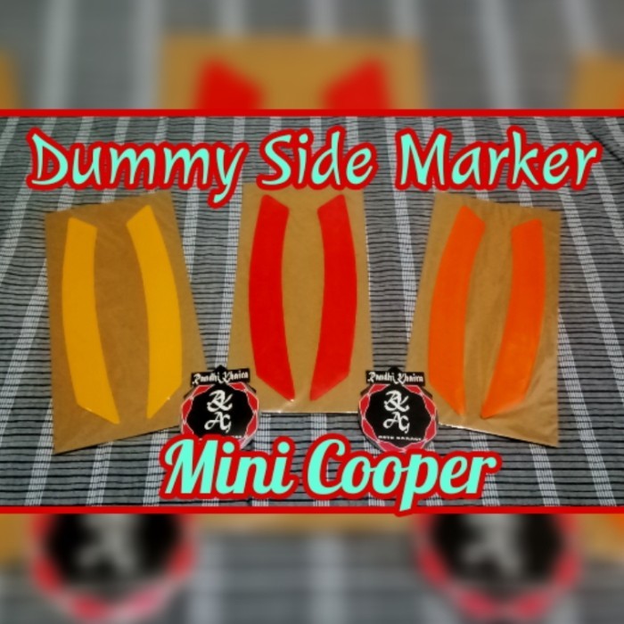 DUMMY SIDE MARKER MINI COOPER