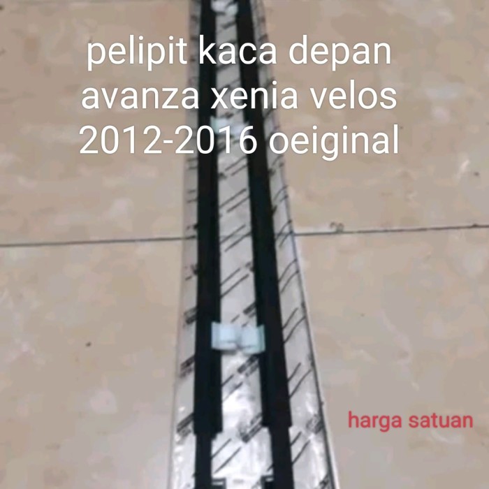 PELIPIT KACA SAMPING DEPAN AVANZA 2012-2018 ORIGINAL SATUAN+KANCING