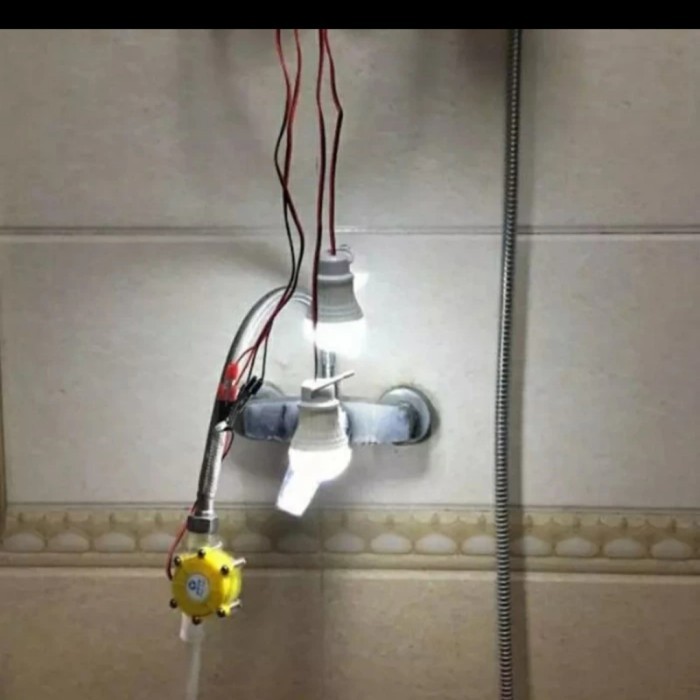 Mini water hydro Generator listrik 12V pembangkit listrik tenaga air