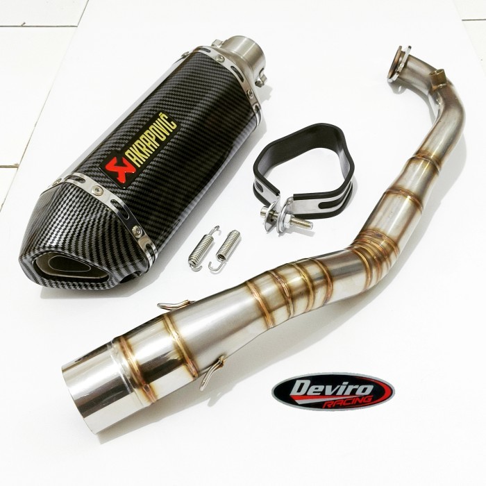 Knalpot Akrapovic Hzc Import Full System Adv Pcx Vario 160