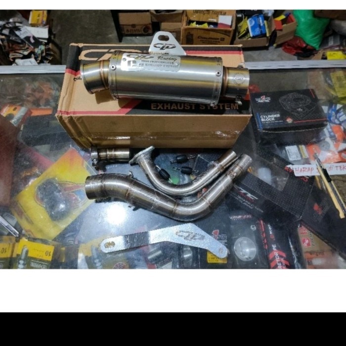 Knalpot Cld C3 Bulat New Series Kompetisi Beat Karbu Beat Fi Dll