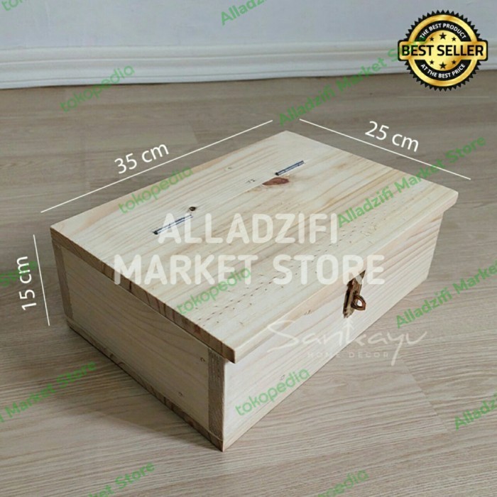 TERJAMIN TERMURAH box kayu kotak kayu wadah uang / kotak penyimpanan uang