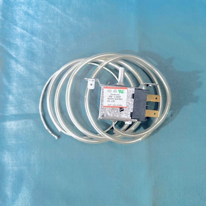 THERMOSTAT GNF 1 -101F PENGANTUR SUHU KULKAS 1 PINTU SANKEN ORIGINAL