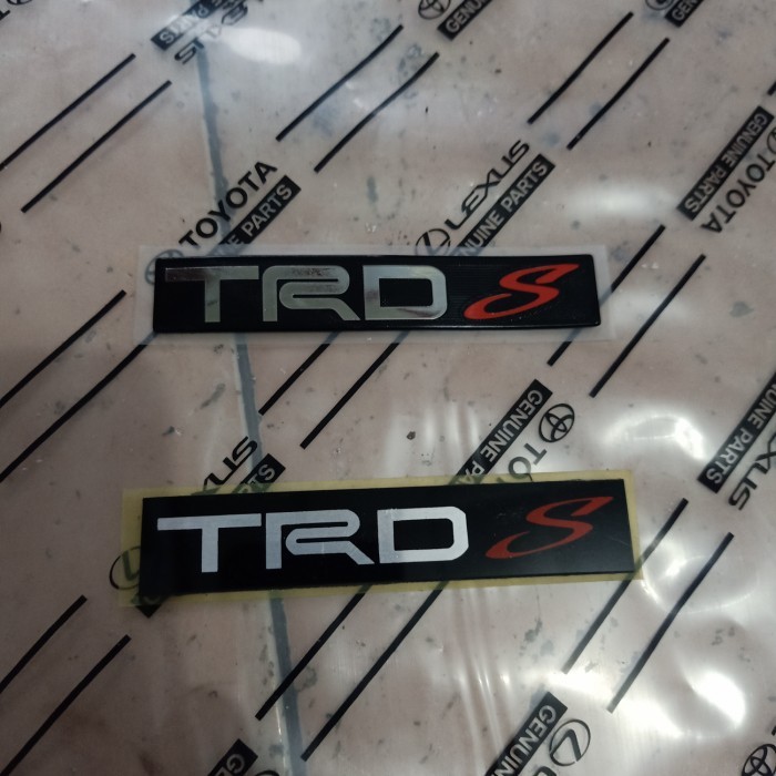 EMBLEM TRD S ORIGINAL AGYA