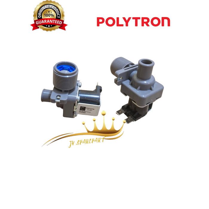 WATER INLET SELENOID MESIN CUCI POLYTRON 1 TABUNG