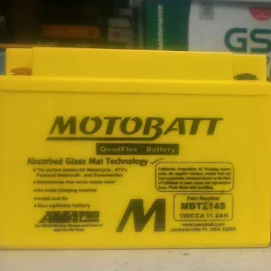 Aki Yuasa Ytz14S Alterntf Motobatt Mbtz14S Honda / Genset Honda Eu65