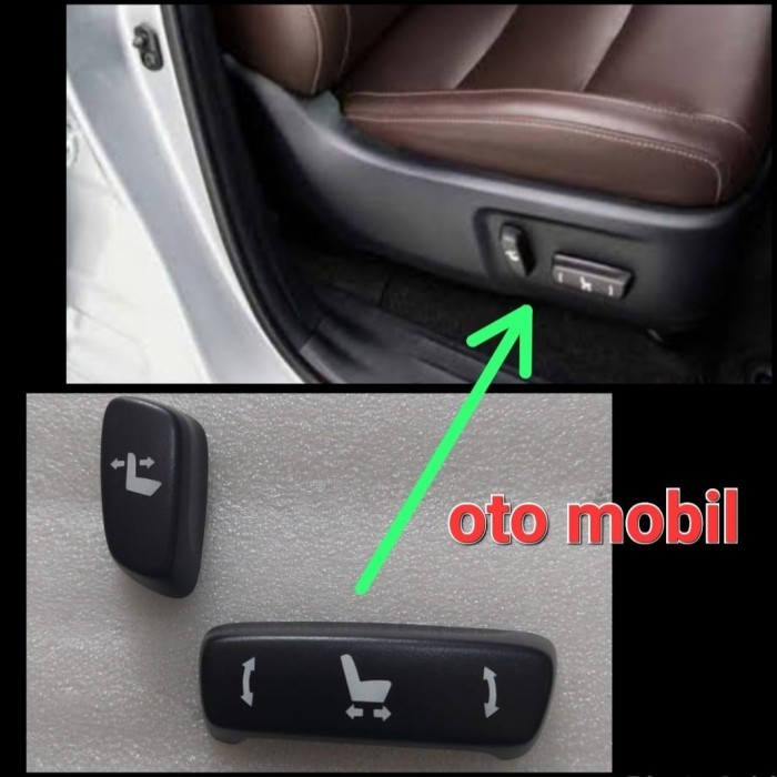 KNOP SETELAN JOK ELEKTRIK INNOVA REBORN VENTURE FORTUNER VRZ ORIGINAL