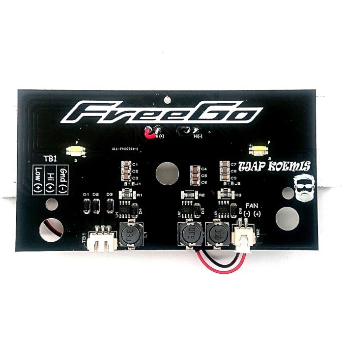 Upgrade Lampu Utama Freego 45W (Pcb Headlamp / Headlight)