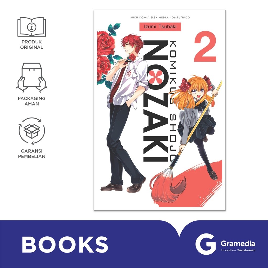 Komik Komikus Shojo Nozaki 02 (Izumi Tsubaki)