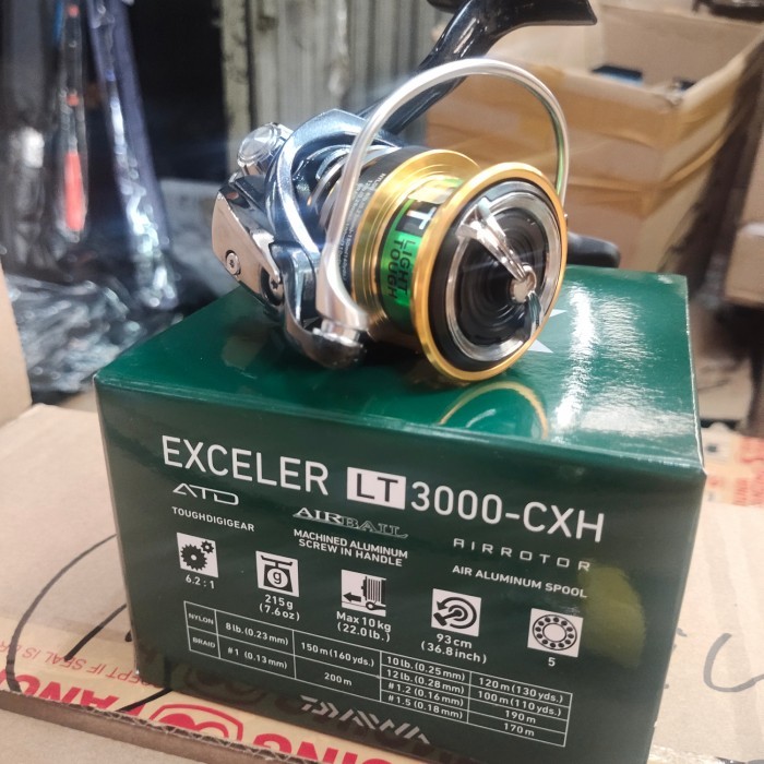 reel daiwa exceler lt 3000