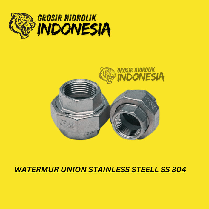 3/4'' UNION / WATERMUR STAINLESS STEEL UNION 3/4'' SS 304