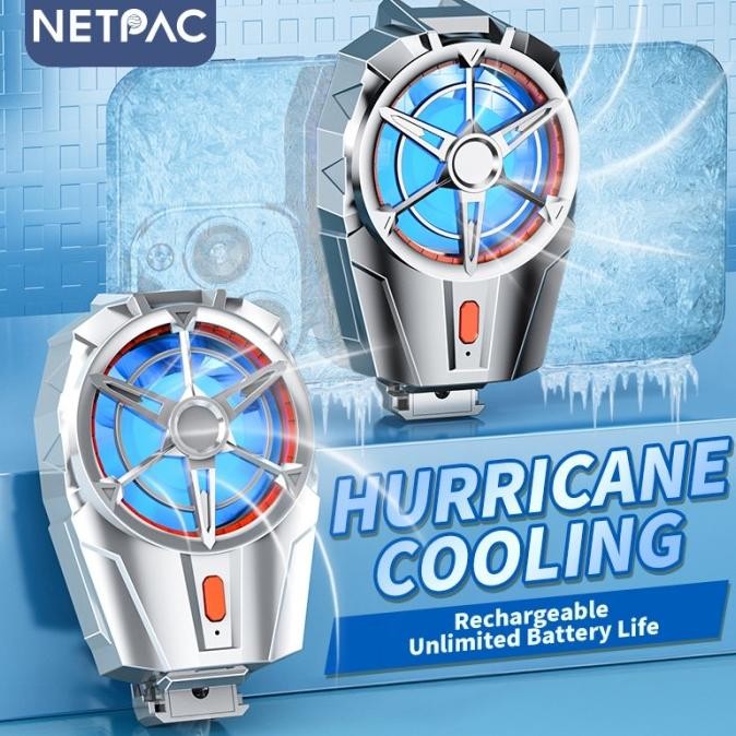 Fancooler X52 Built-in Battery Radiator Pendingin Hp Funcooler NETPAC