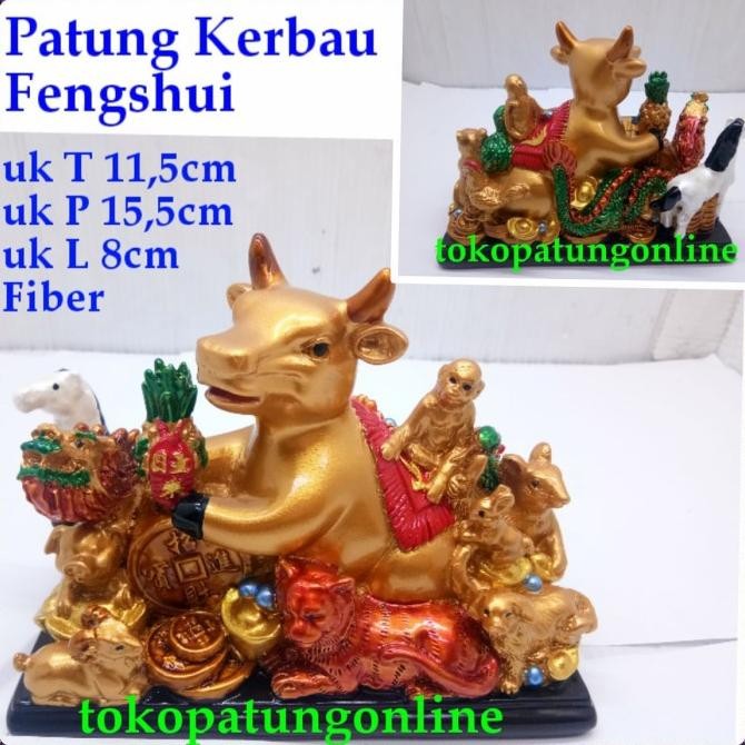 

Ready Patung Kerbau Fengshui 12 Shio