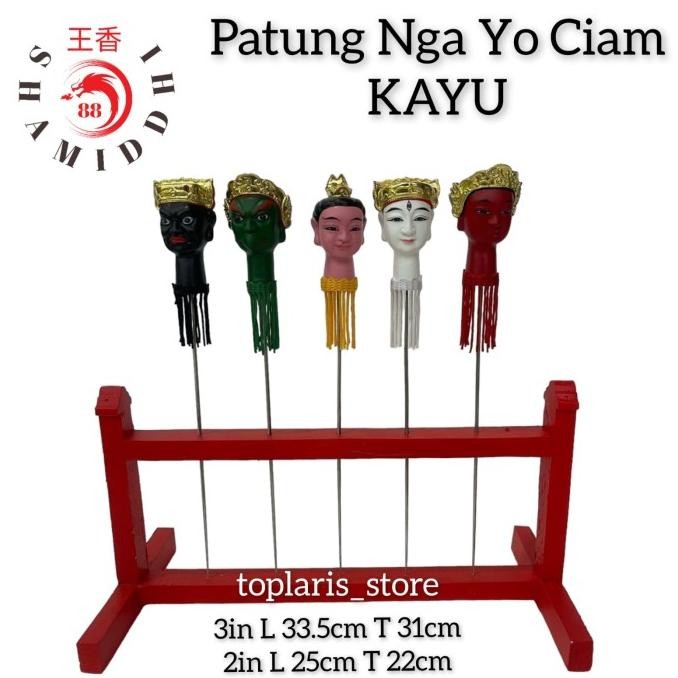 

Ready Patung Nga Yo Ciam Kayu