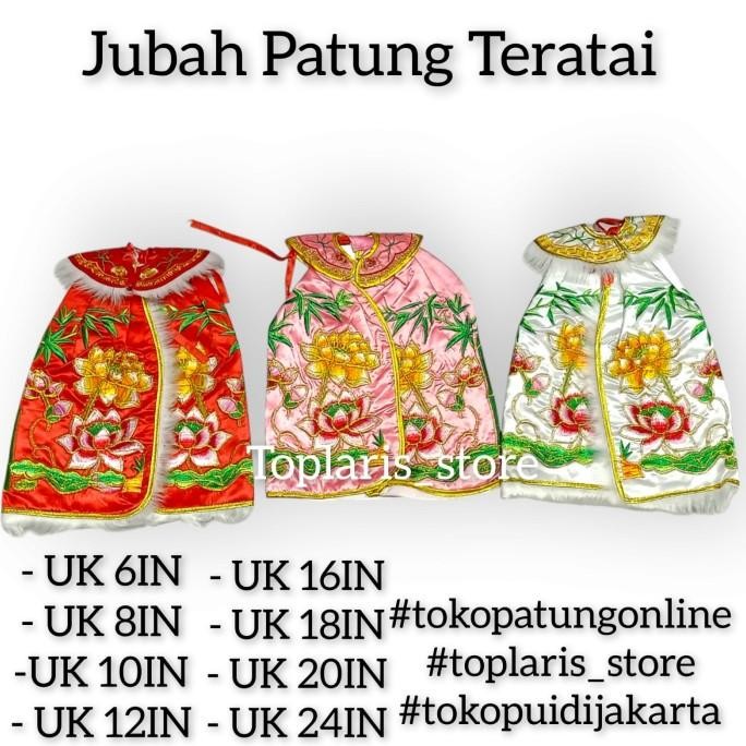 

Ready Baju Teratai Putih Kwan Im Bordir