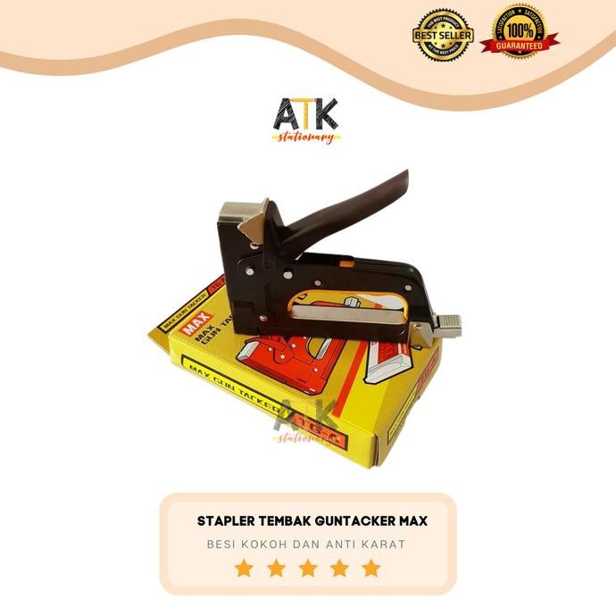 

STAPLER TEMBAK GUN TACKER TG-A MAX ATK ORIGINAL DAN TERPERCAYA