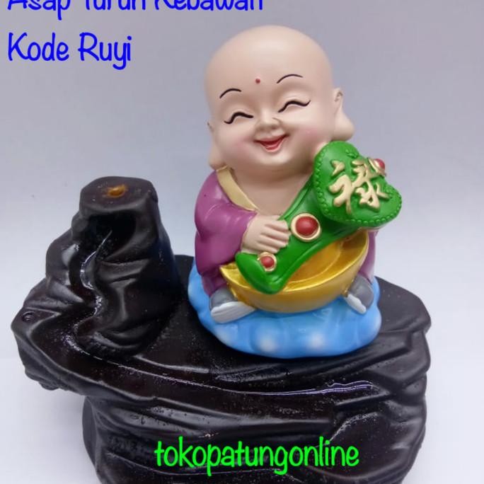 

Ready Little Monk Little Buddha Tempat Bakar Dupa Asap Turun Bawah Ruyi