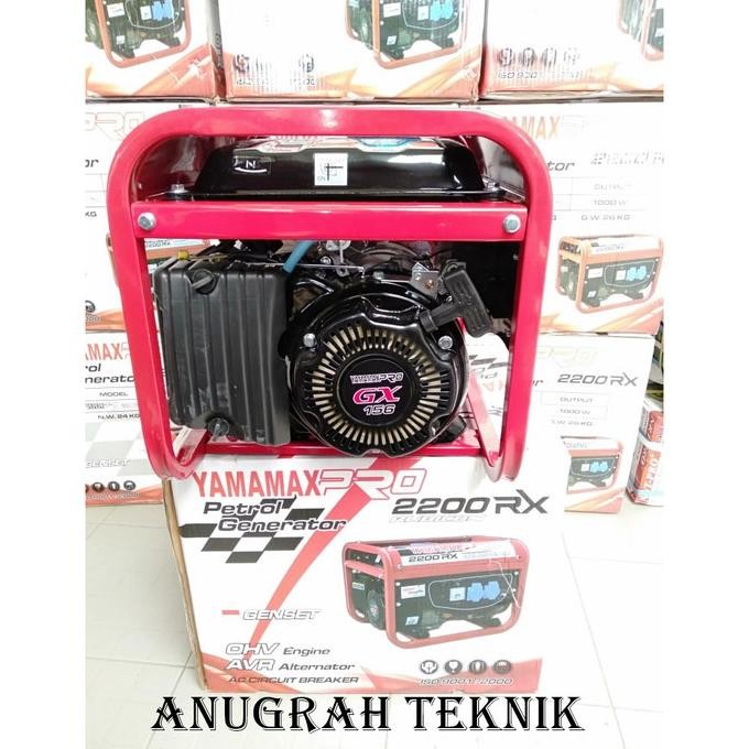 Genset Gasoline Generator Yamamax Pro 2200 Rx