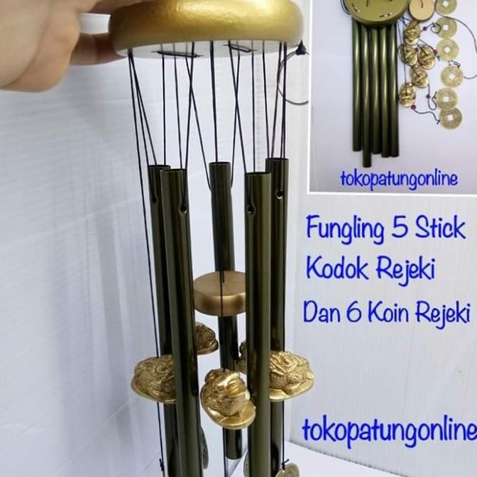 

Ready Fungling Lonceng Angin 5 Stick Yenpao Rejeki