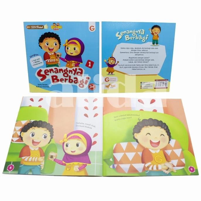 

siap kirim buku cerita anak - seri akhlak anak hebat, buku anak