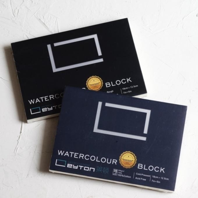 

Sale Leyton Watercolor Block Cotton 300Gsm 18X12.5Cm
