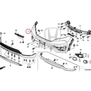 Bumper Depan Honda BRV 2016-2018 Original