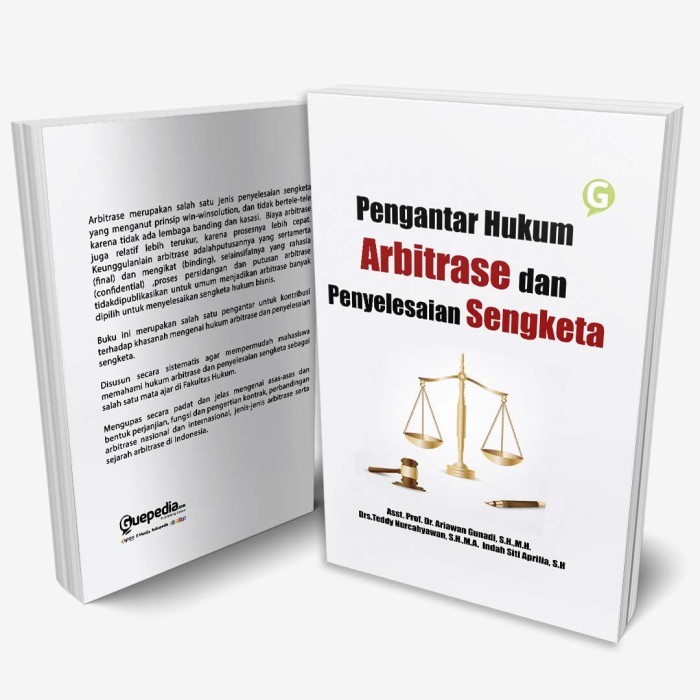 

Hukum Arbitrase Dan Penyelesaian Sengketa