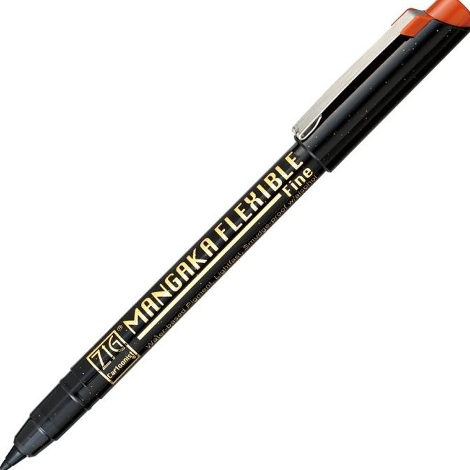 

Sale Zig Kuretake Mangaka Flexible Fine Black/Sepia (Cnmf)