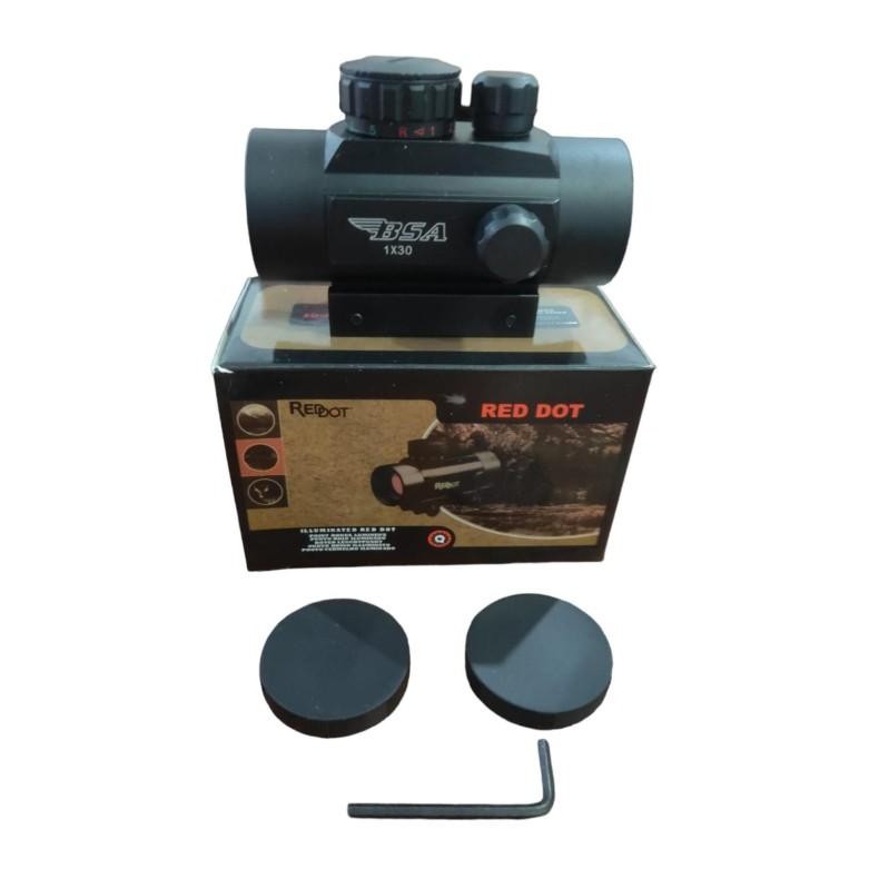 RED DOT SCOPE BSA 1X30 (2 LAMPU) Premium