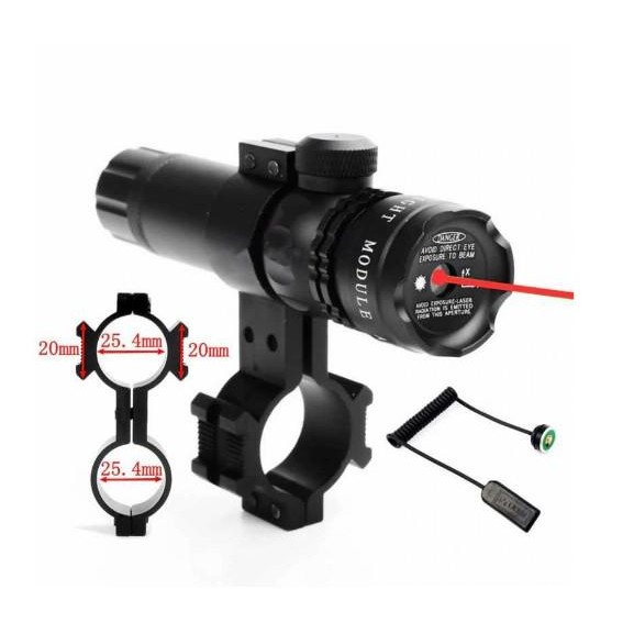 Laser Scope Red/ Green Dot Senapan Angin Nyala Titik Warna Merah Hijau Premium