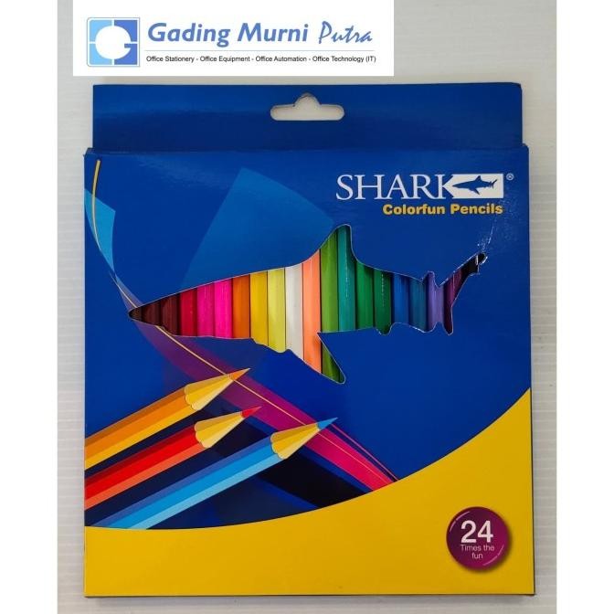 

Sale Pensil Warna Shark 24 Colorfun
