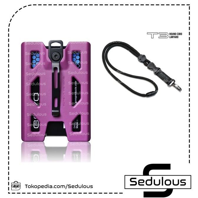 

BEBAS ONGKIR - Bundle GoVo Badge ID Card Holder + T3 Lanyard