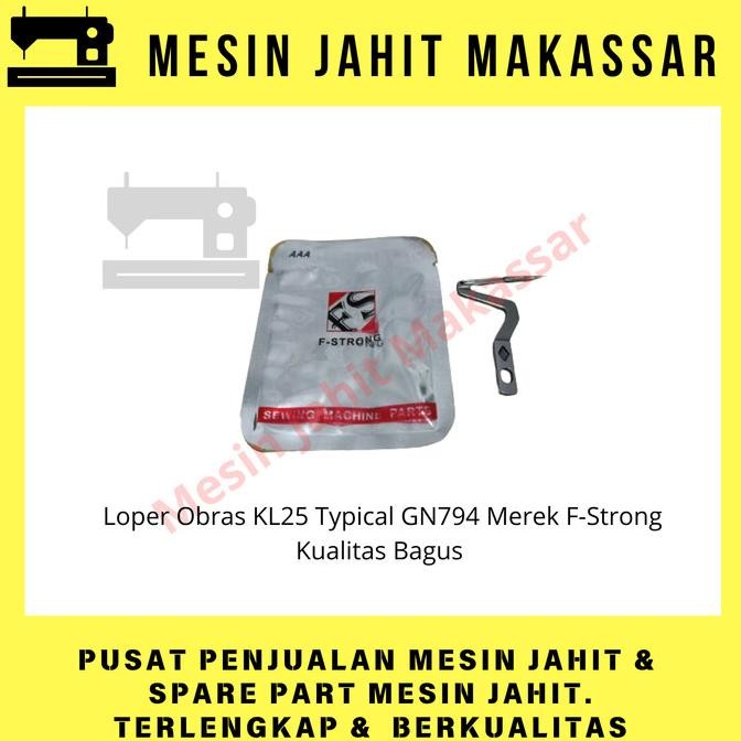 

:::::::] Original Termurah | Loper Obras Typical Kode KL 25 Merek F Strong Kualitas Bagus