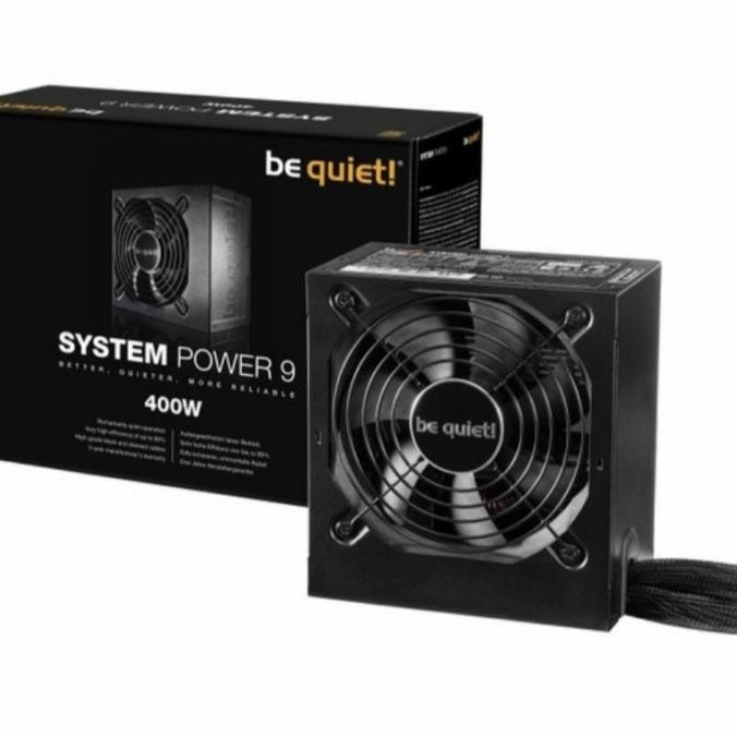 PSU Be Quiet System Power 9 400 Watt 80+ Certified