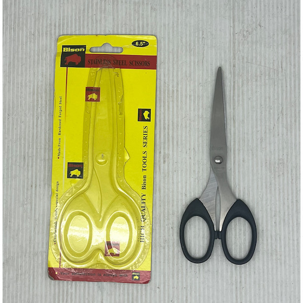 

BISON Gunting Kertas 6,5 " inch Serbaguna Stainless Steel Scissor
