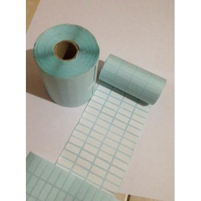 

Terbaru Label bare roll gulungan 22x09mm semicoated. Bandrol harga