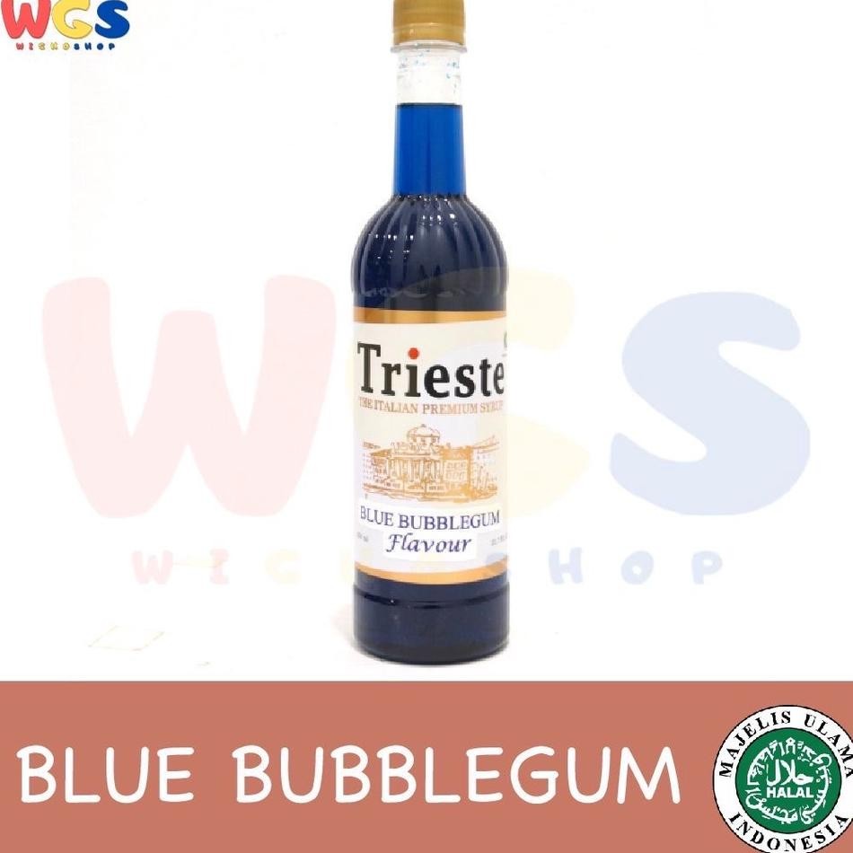 

Triete Yrup Blue Bubblegum Flavour 650 Ml Halal Mui