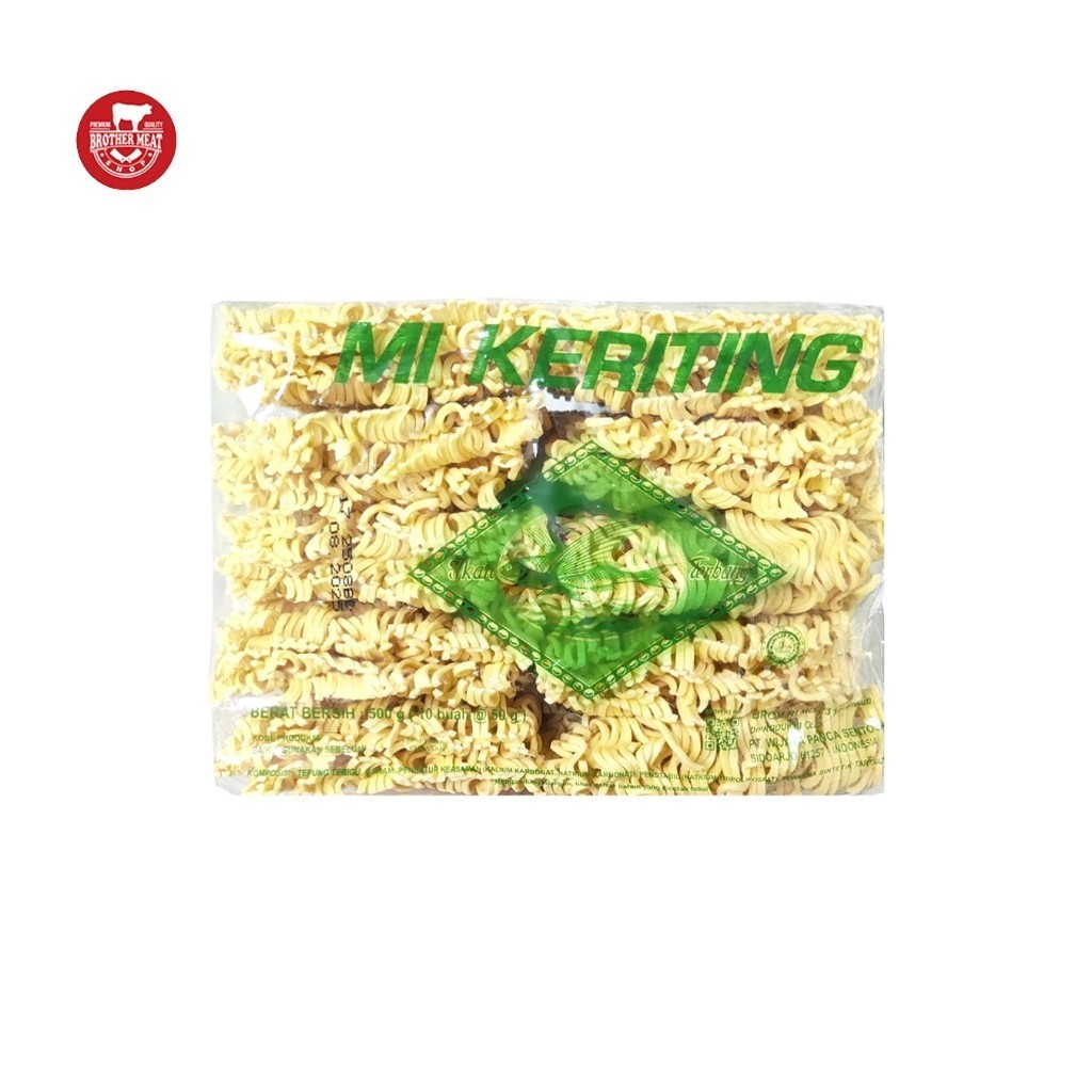 

Mie Keriting Cap Ikan Terbang 500gr - Brothermeatshop