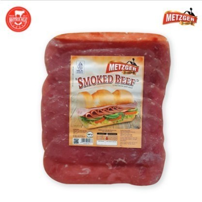 

Metzger Smoked Beef Daging sapi asap 100gr
