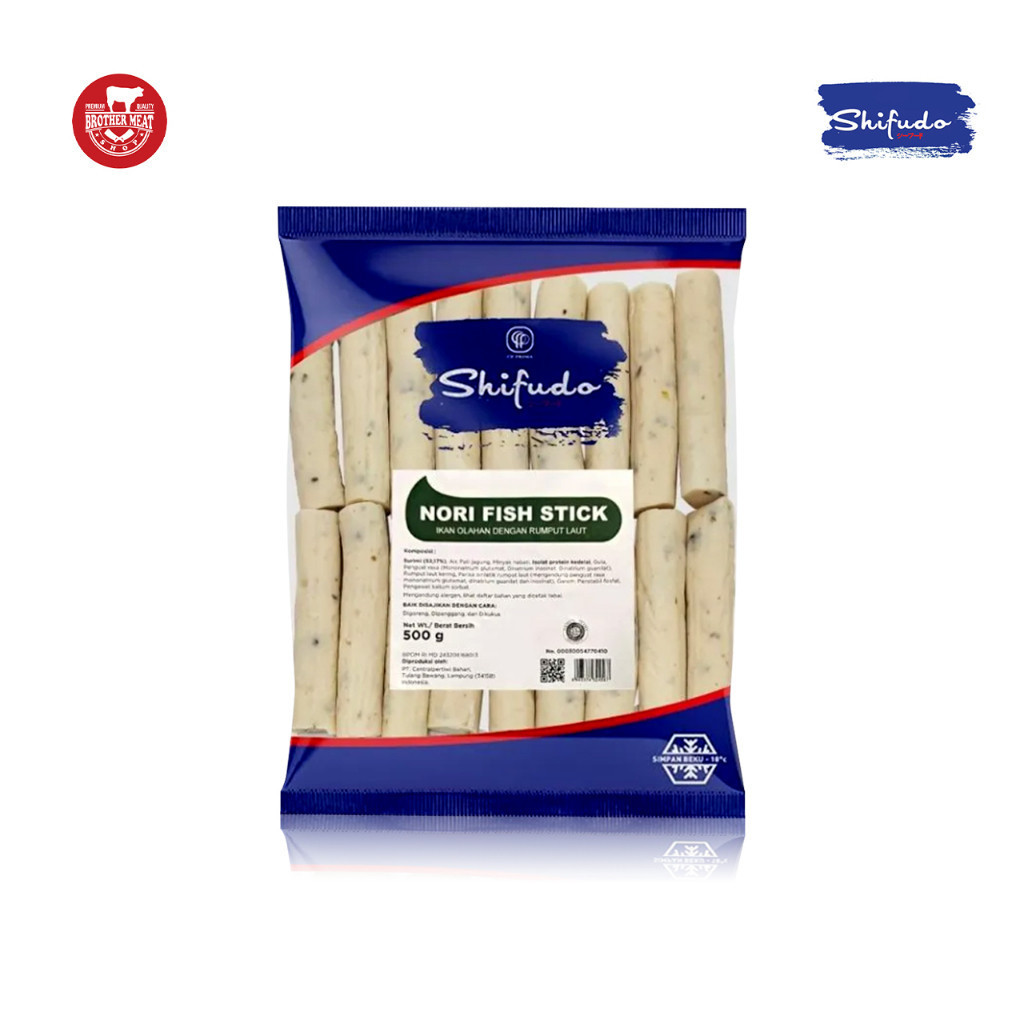 

SHIFUDO Nori Fish Stick 500gr, Olahan Seafood Halal